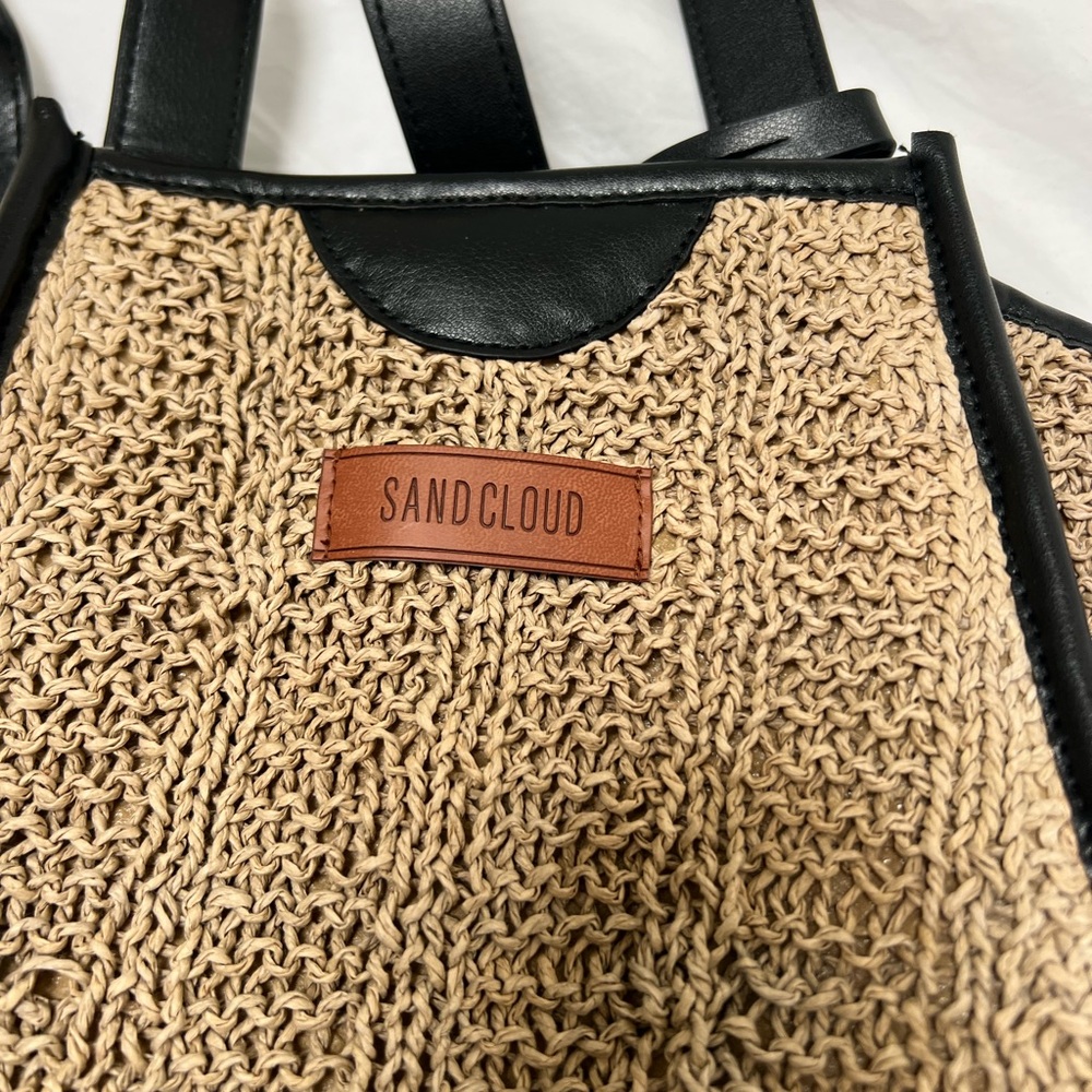 Sand Cloud Tan and Black Women's Tote Bag